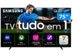 Smart TV 75" Samsung Ultra 4K QLED QN75Q7FAAGXZD Tizen Q4 AI 3 HDMI
