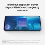 Smartphone Samsung Galaxy A56 5G 128GB, 8GB RAM, Câmera 50MP, IP67, Super AMOLED 6.7 polegadas, Recursos AI, Cinza - Imagem 8