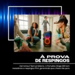 JBL, Caixa de Som, PartyBox Stage 320, Bluetooth, Portátil, Show de Luzes, À Prova de Respingos - 240W RMS - Preta - Imagem 2