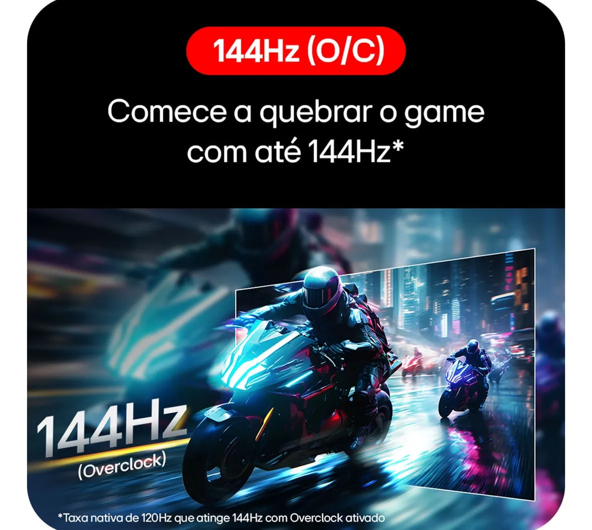 LG ULTRAGEAR 27" 144HZ COM G-SYNC