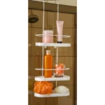 Suporte de Banheiro Shampoo Para Box 3 Andares Sem Furo e Não Enferruja - Imagem 8