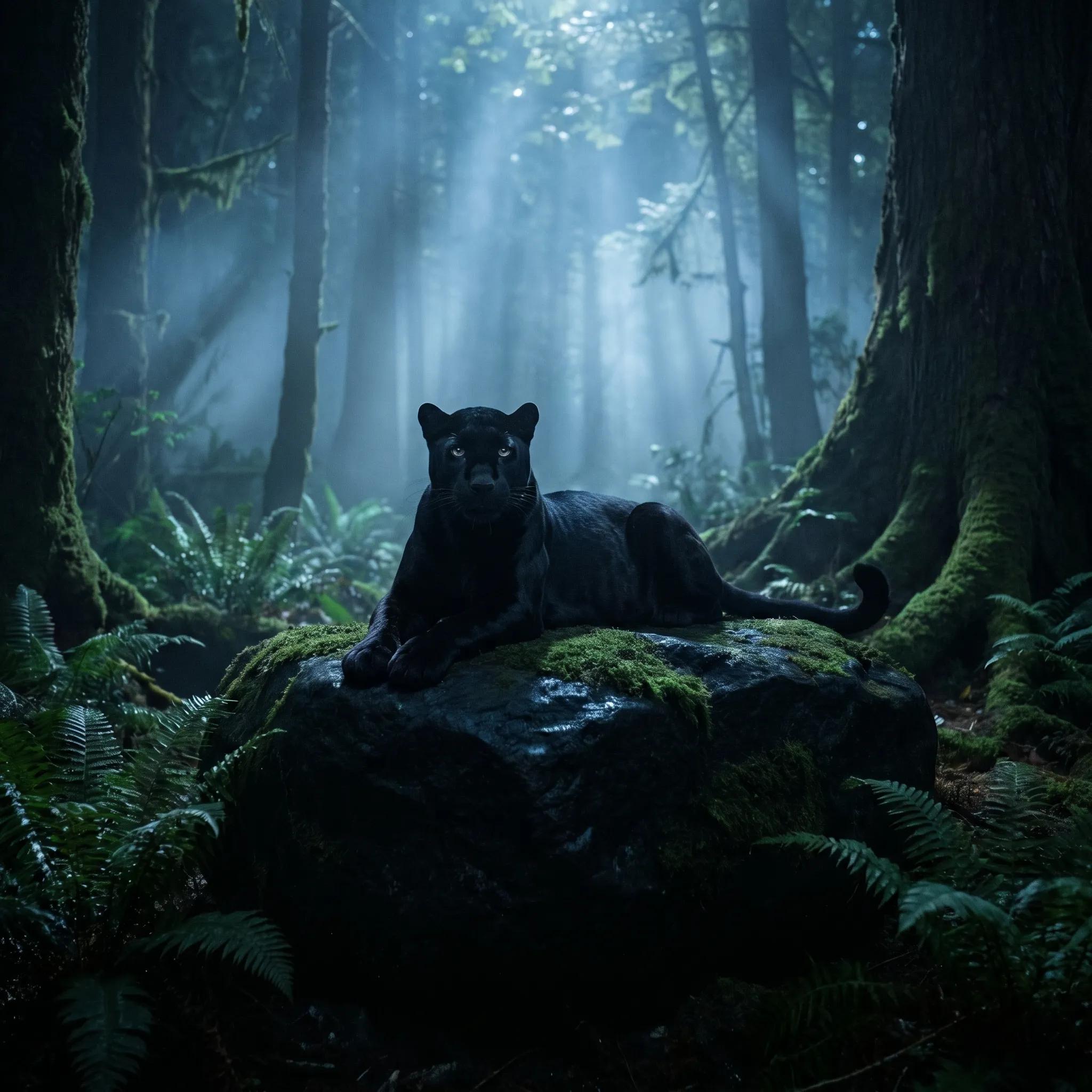 Black panther resting on a 202605251817 resultado